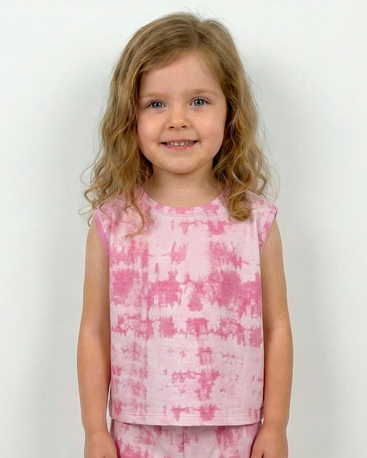 Remera Margarita Batik Rosa