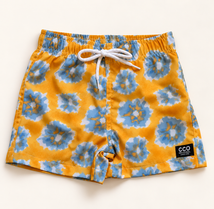 Short De Baño Hortensia Amarilla
