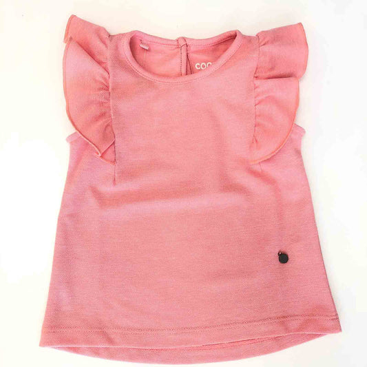 Remera Victoria pique rosa