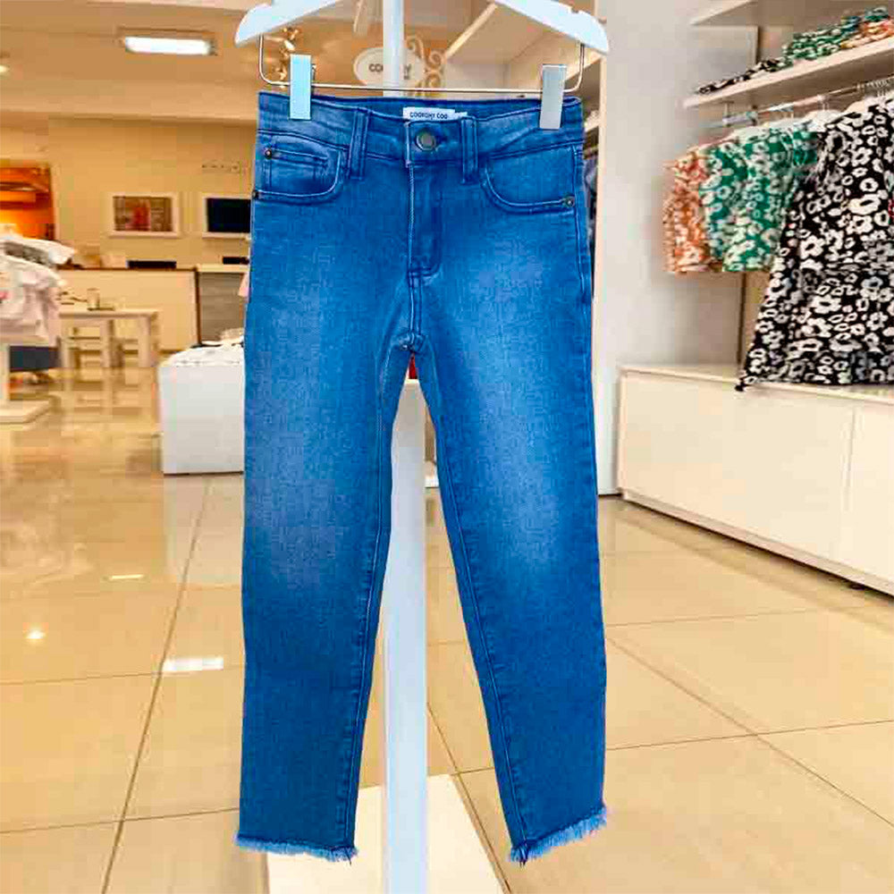 Jeans Skinny azul