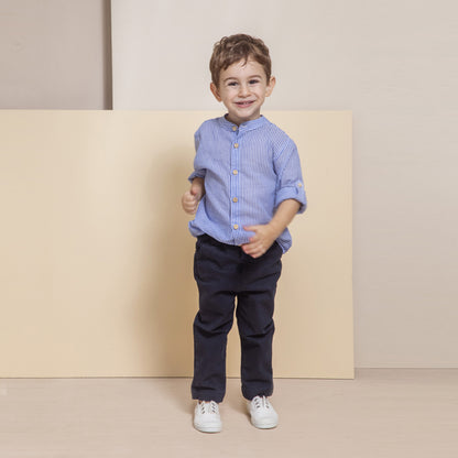 Pantalon engomado pepe Azul