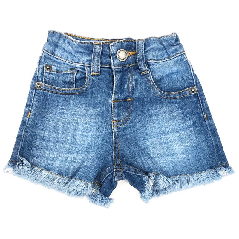 Short flecos bebe shonda denim